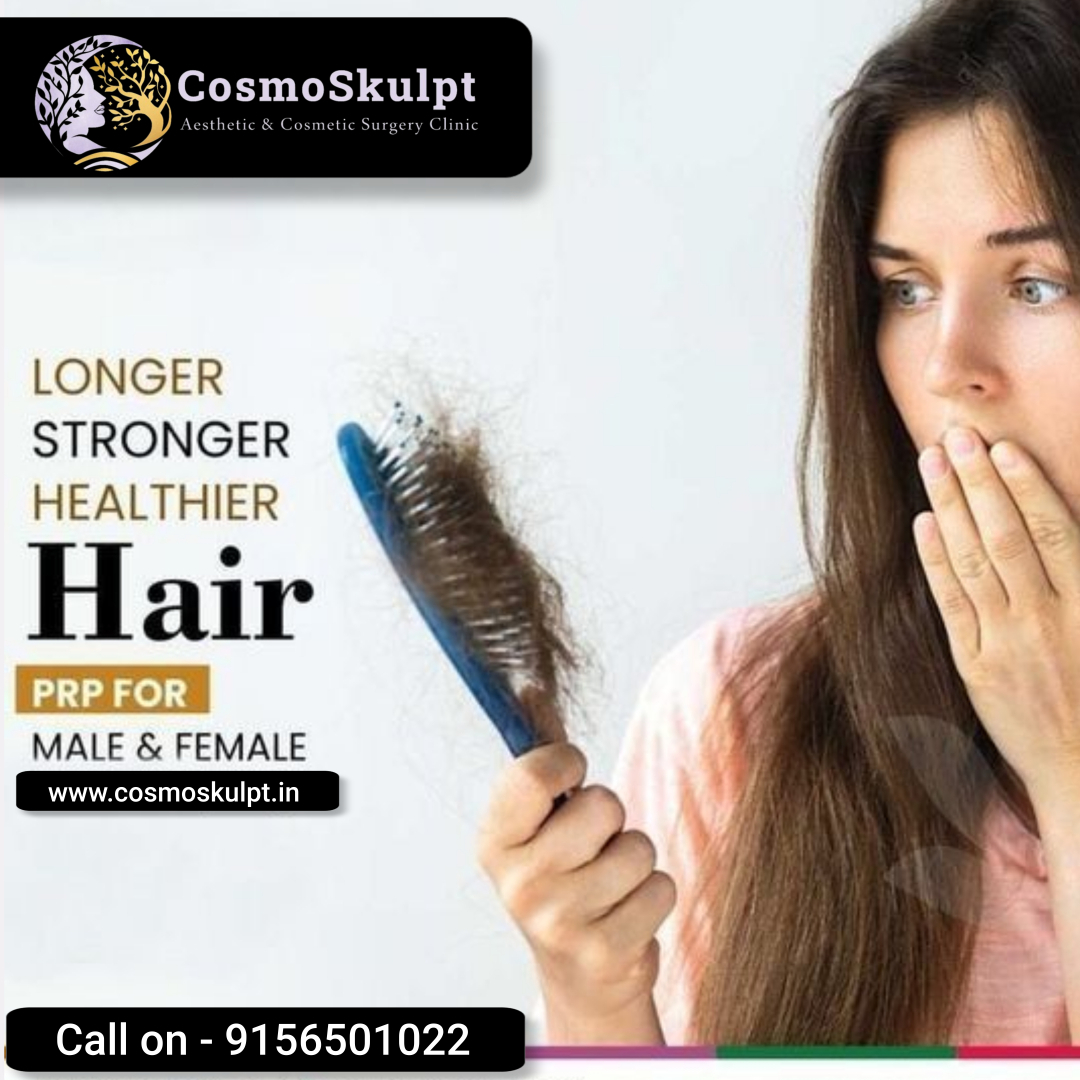 "Transforming hair into a masterpiece of strength and vitality at CosmoSkulpt Aesthetic Clinic." 