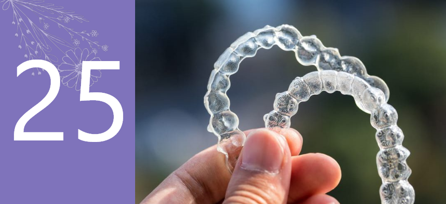 Invisible aligners